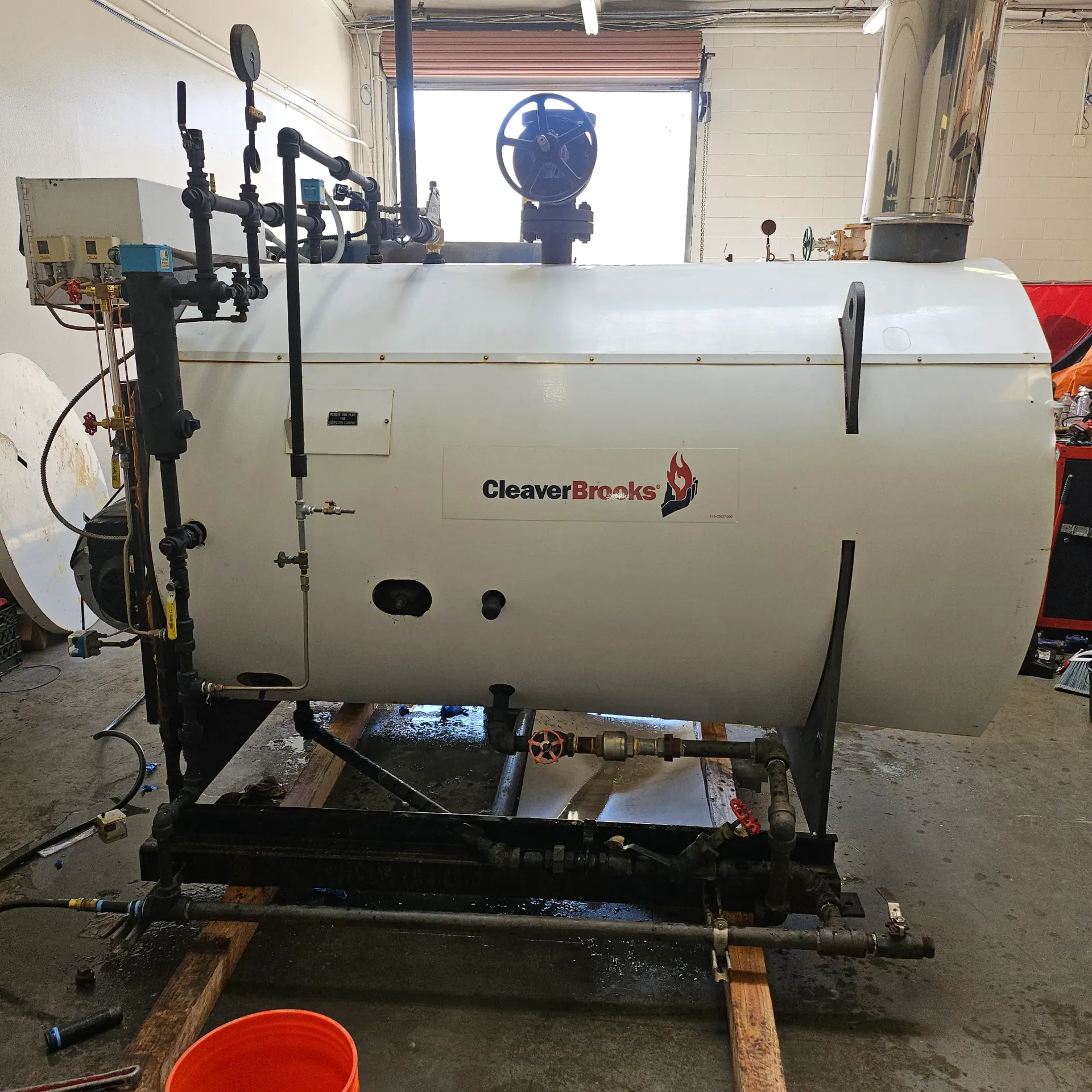 operational boiler - Steam Tech