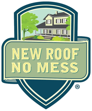 Logo with house and text that says