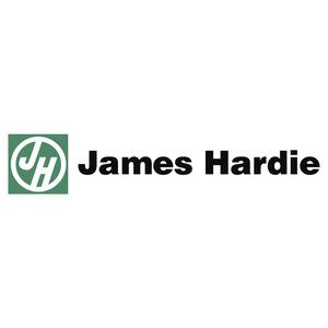 James Hardie logo: green square with
