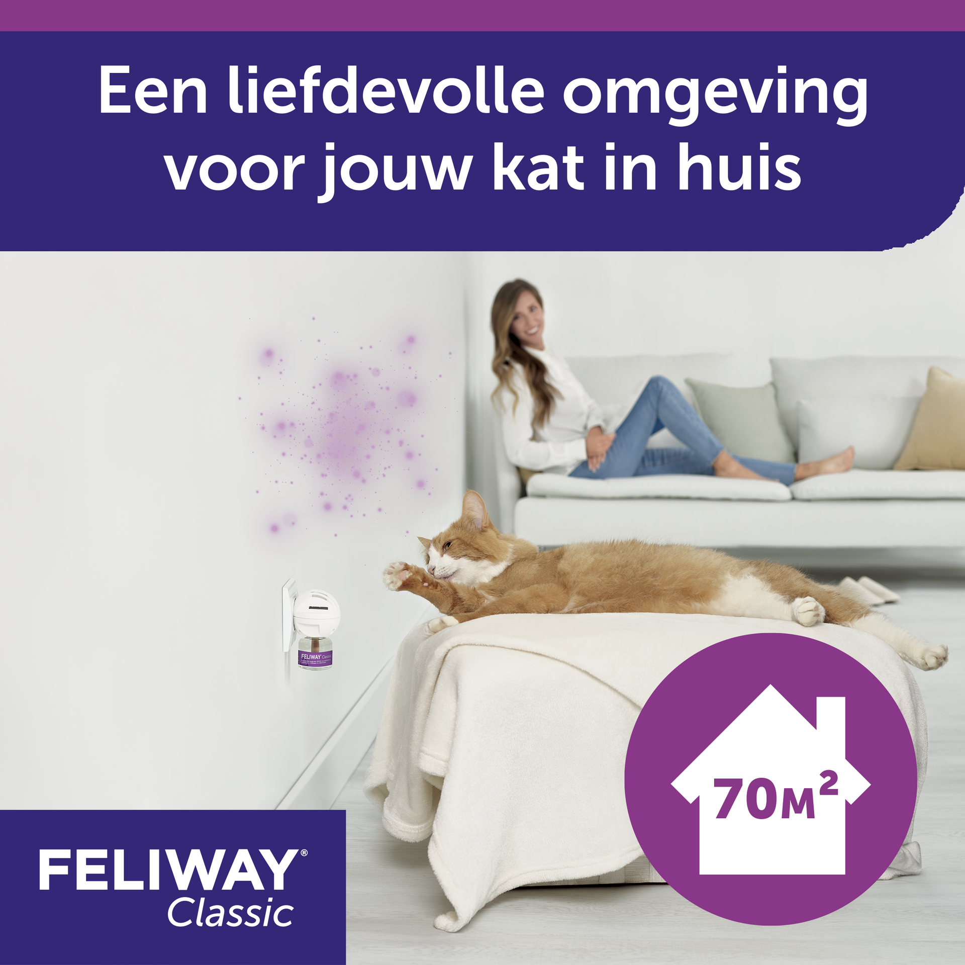 Feliway Classic Diffuser   refill 48 ml