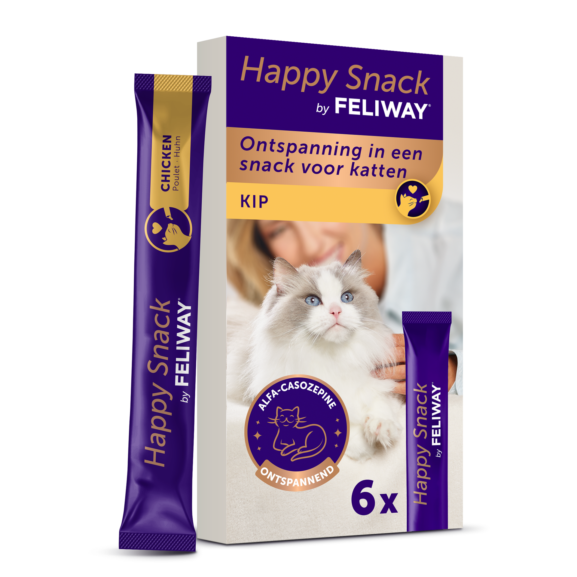 Feliway Happy Snack - 6 stuks