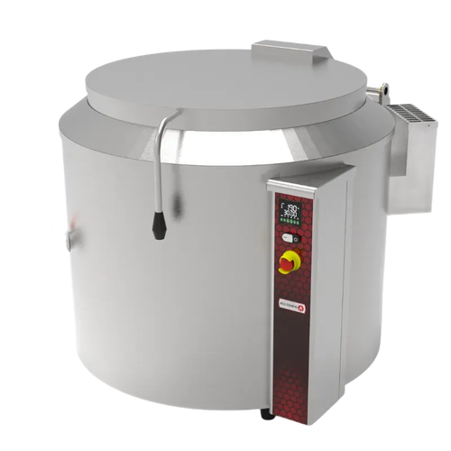 Caldeirão fluído térmico em aço inox