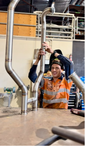 Kohan Hanby — Hanby Welding & Engineering In Portsmith, QLD