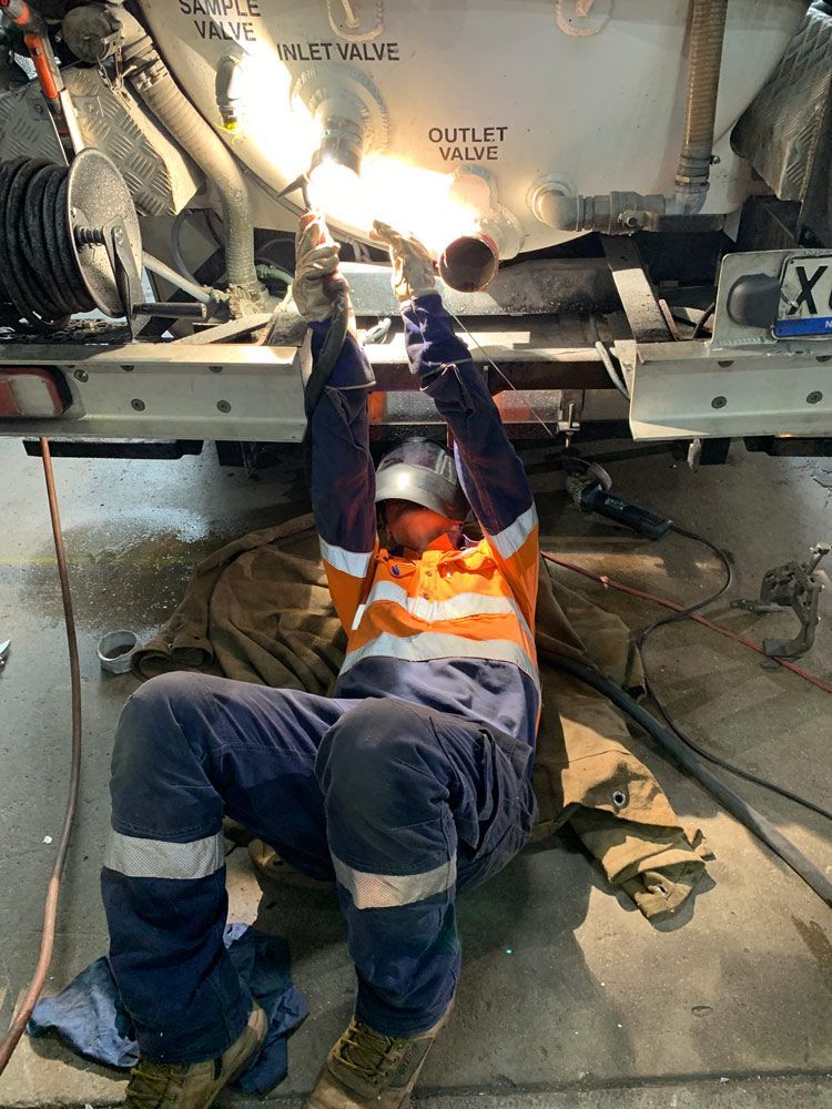 Welding Valves in Progress