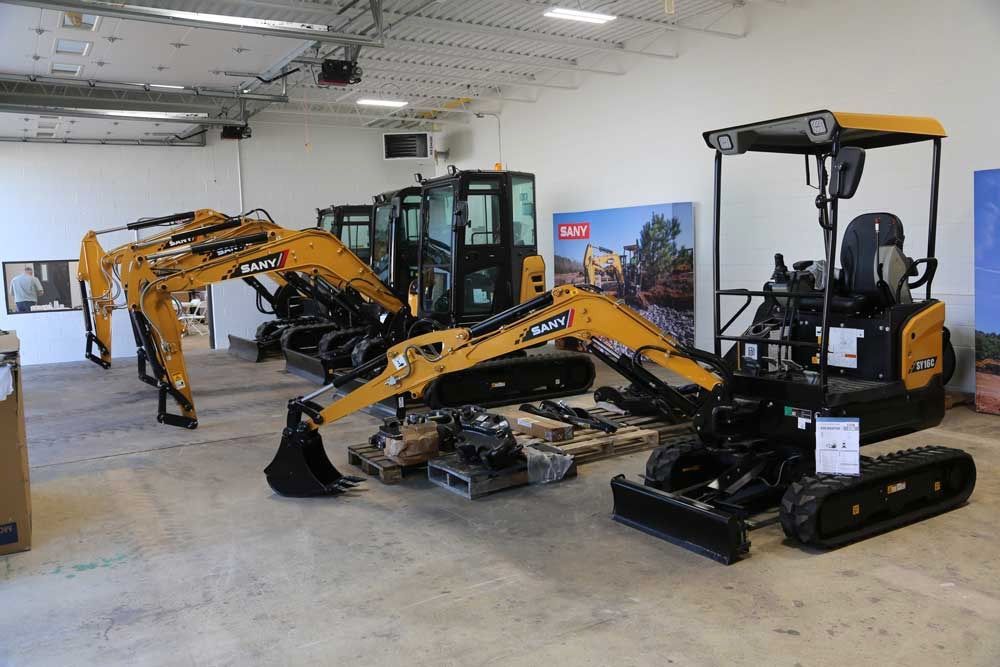 SANY Excavators for rent and sale