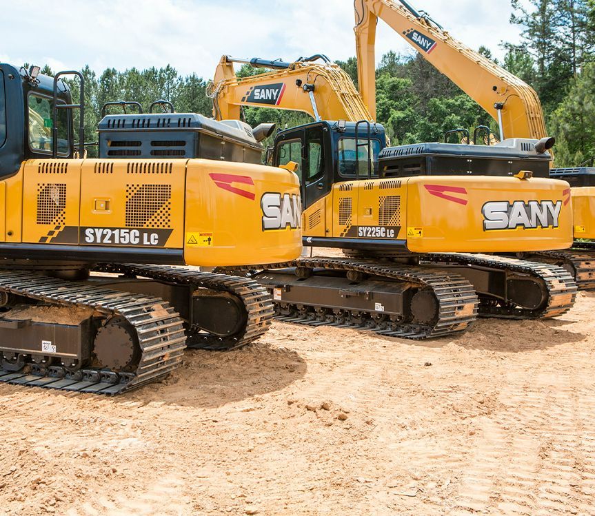 SANY Excavator SY214C ready for service and repair