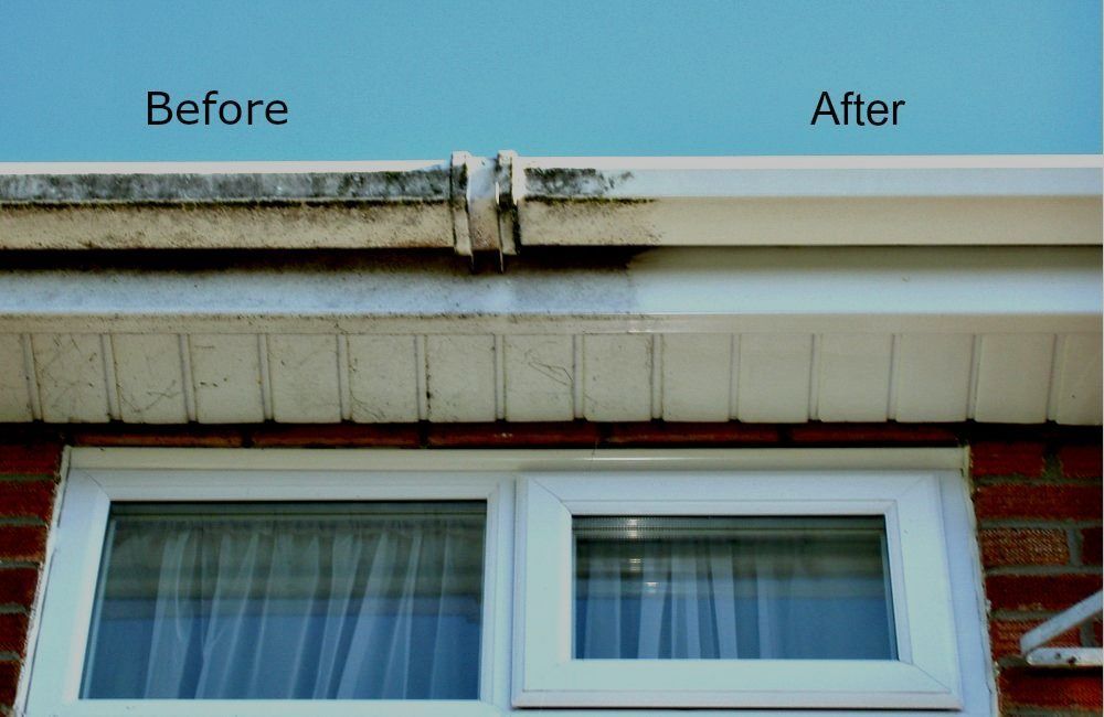 fascia and soffit washing
