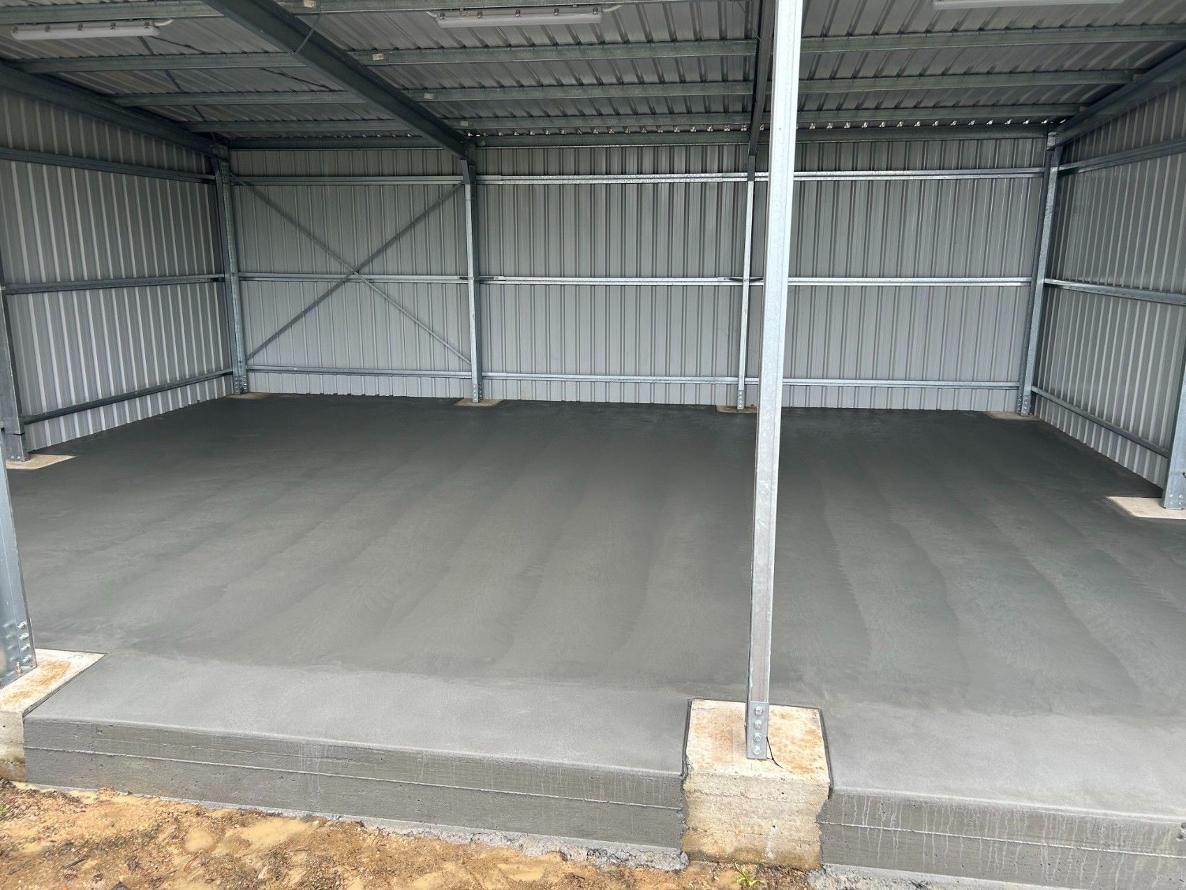 Shed slab — J’s Concreting & Carpentry in Kew, NSW