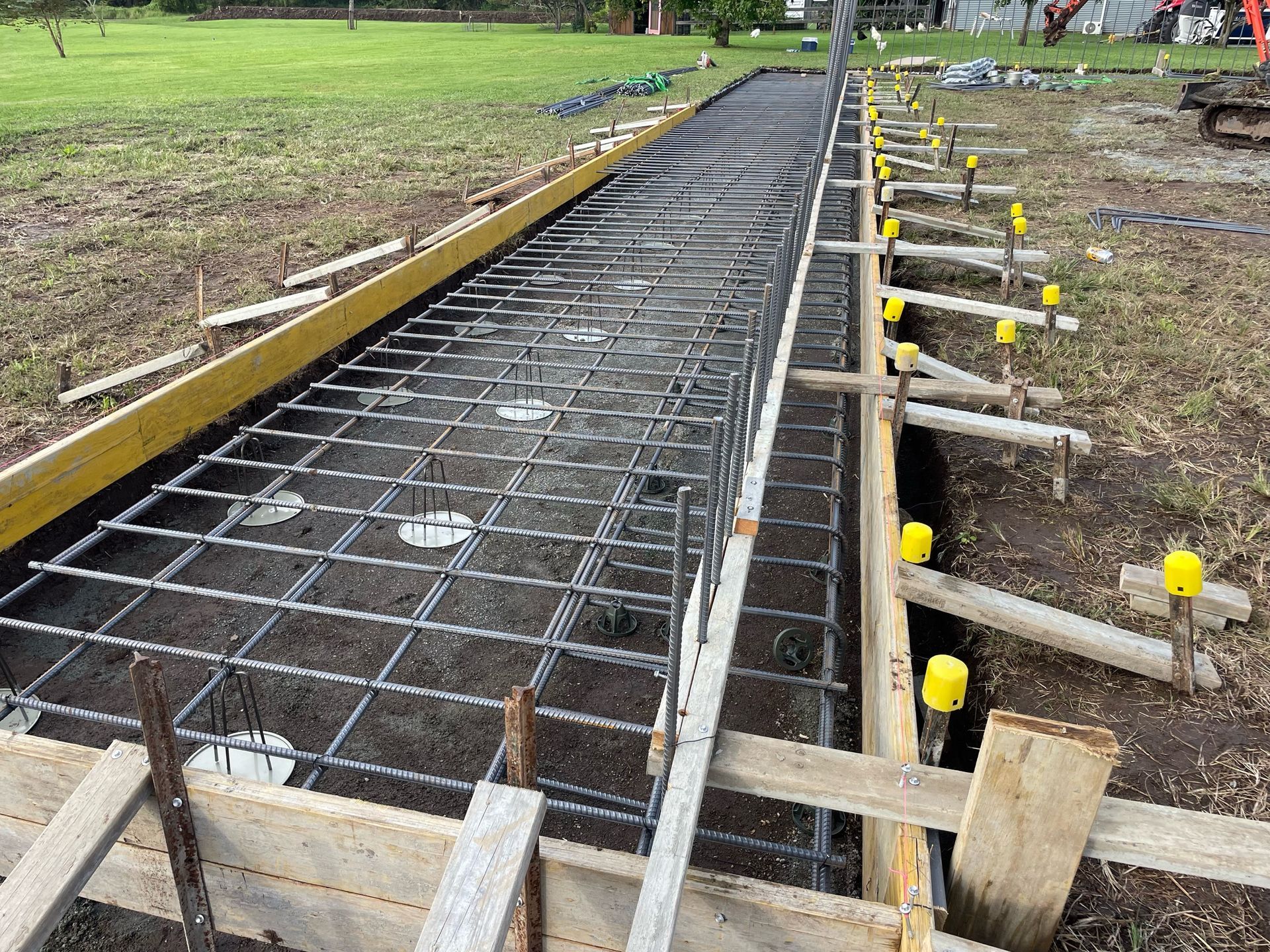 Prepping for A Foundation — J’s Concreting & Carpentry in Lake Cathie, NSW