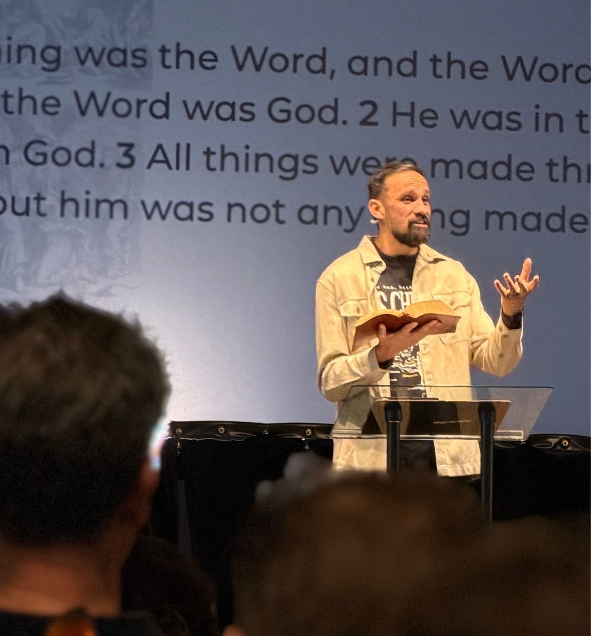 The Word is our message.