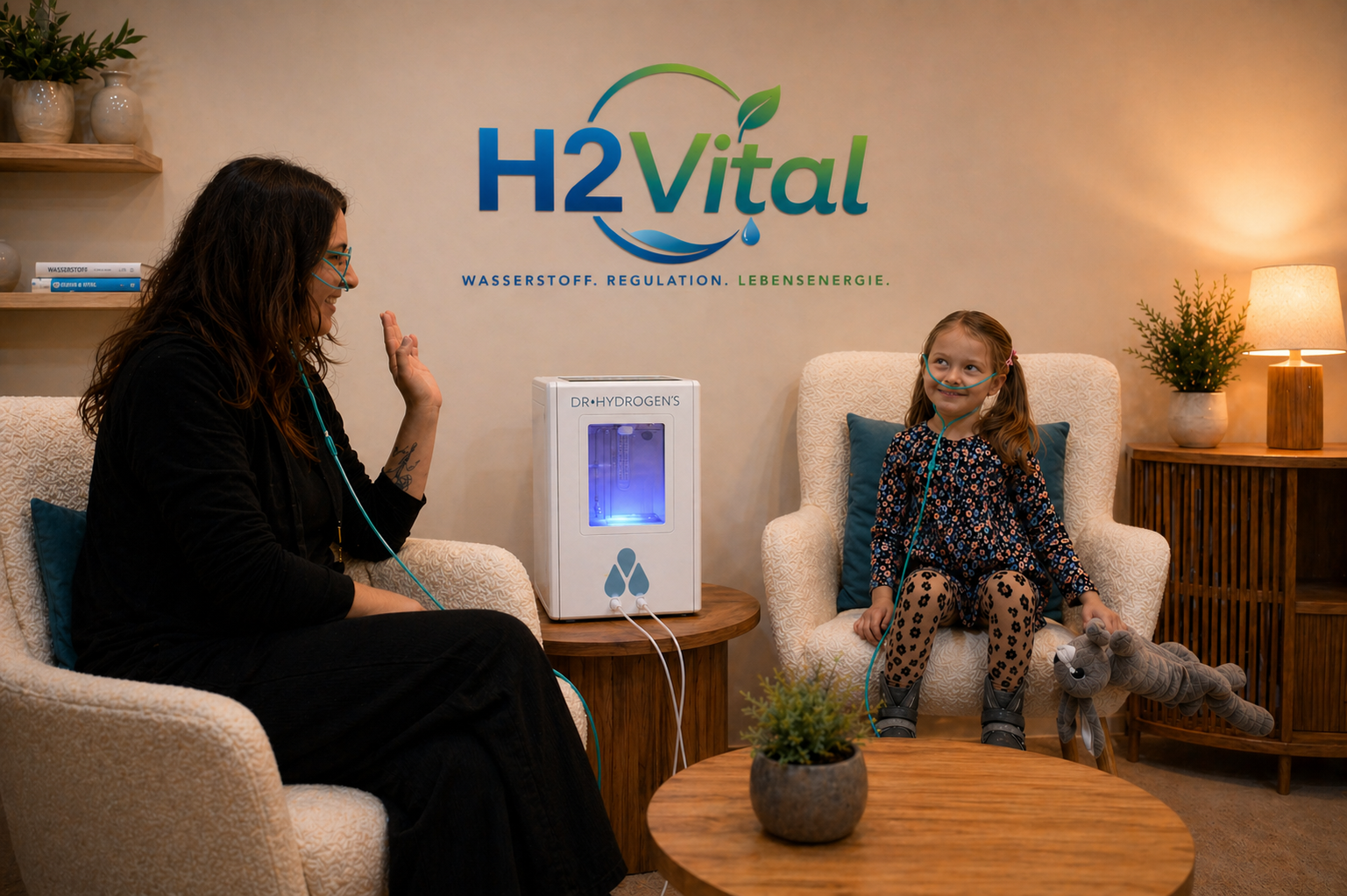 H2Vital Wasserstoffregulation Anwendung