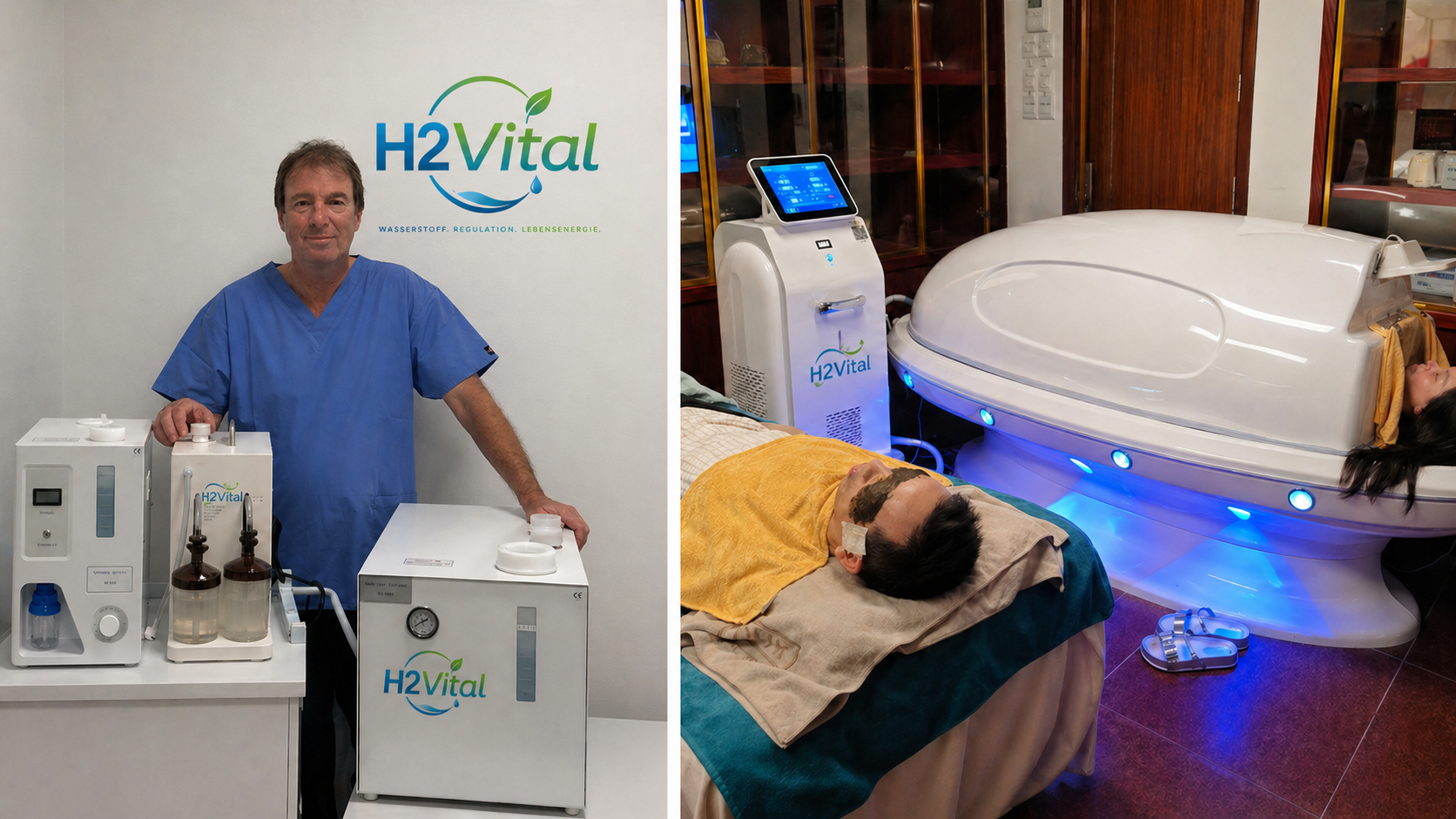 H2Vital Clinic professionelle Umsetzung