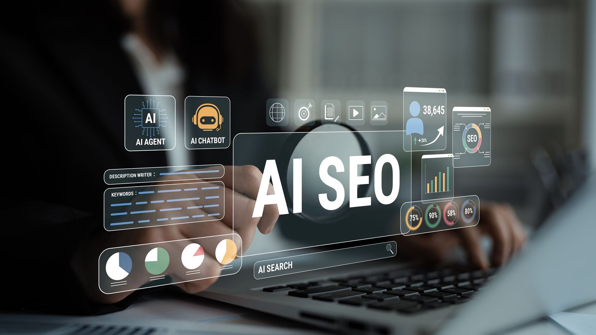 Google AI Overview search experience for an Adelaide business