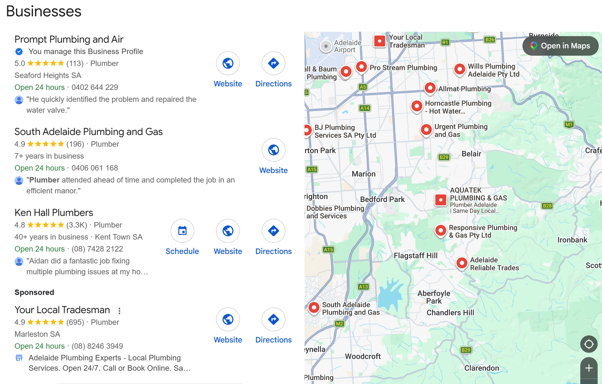 Improve your local Google and SEO rankings in Adelaide