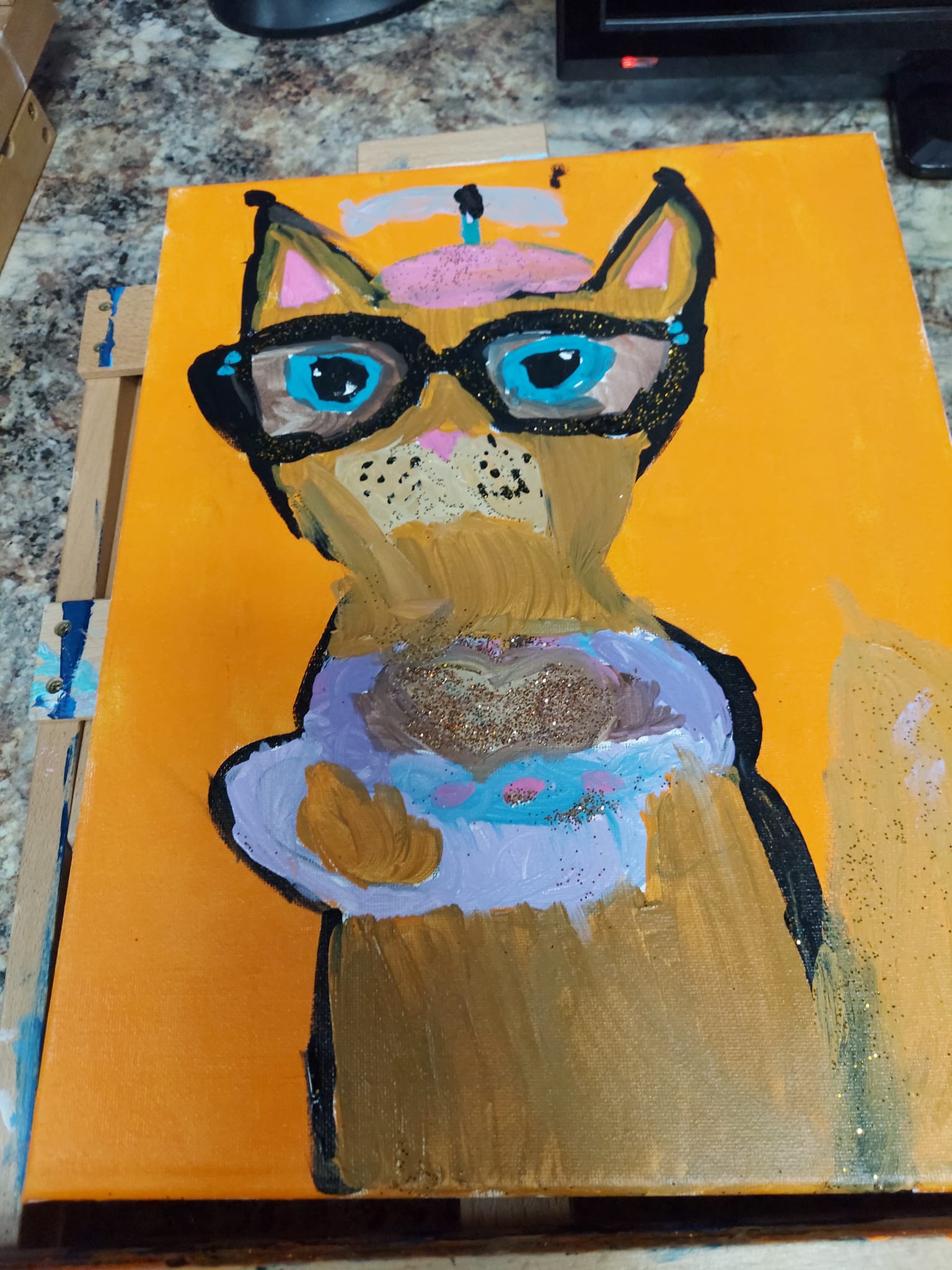 yellow cat