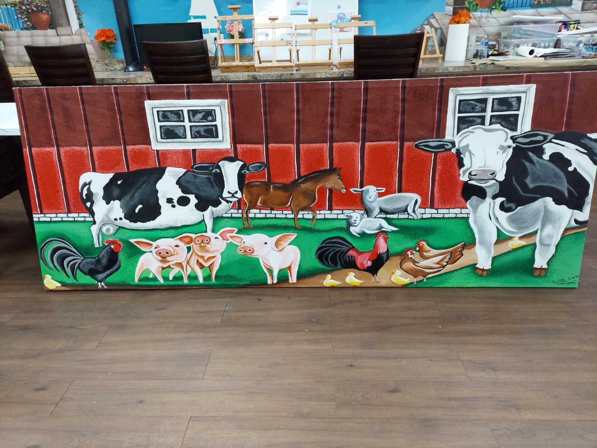 farm painting