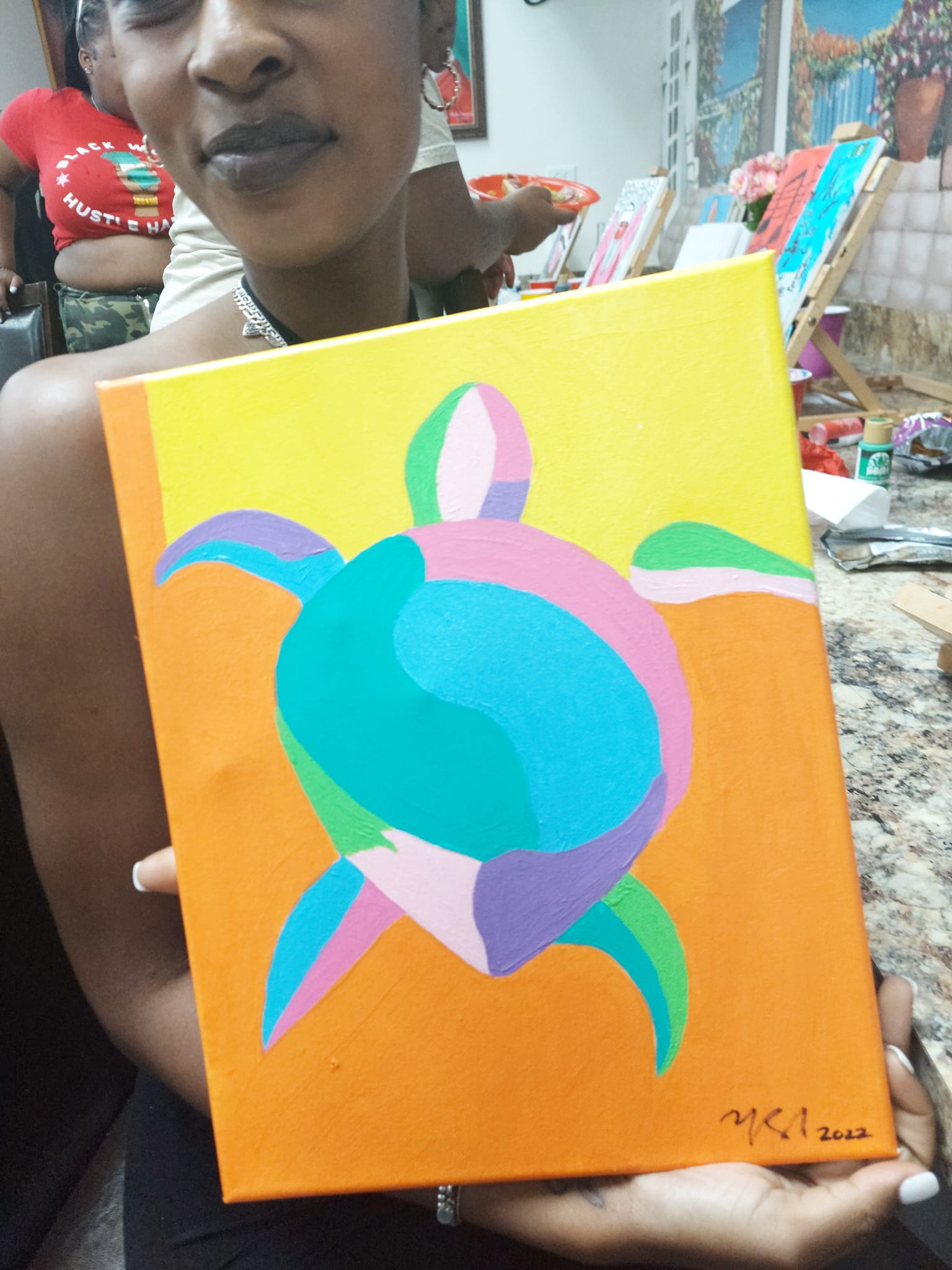 colorful turtle