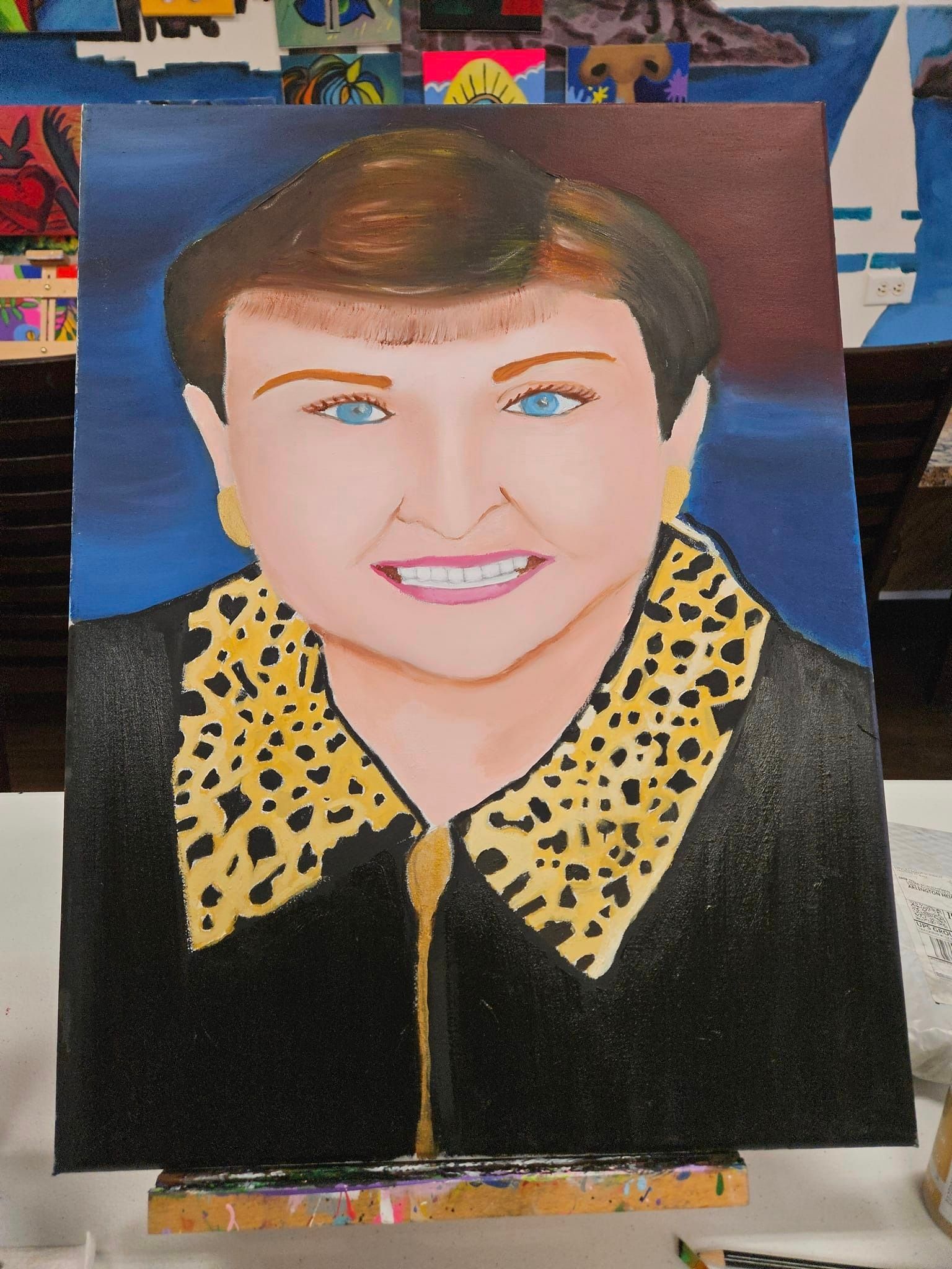 grandmother painting