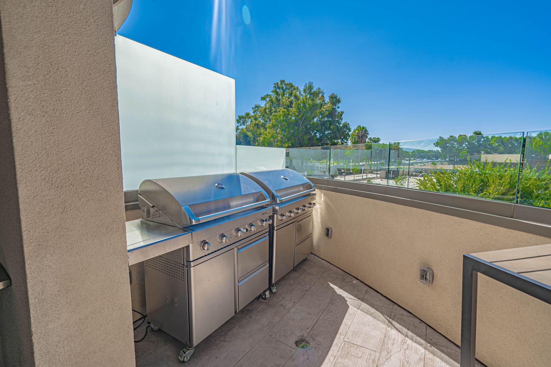 Quill Terrace with BBQ’s