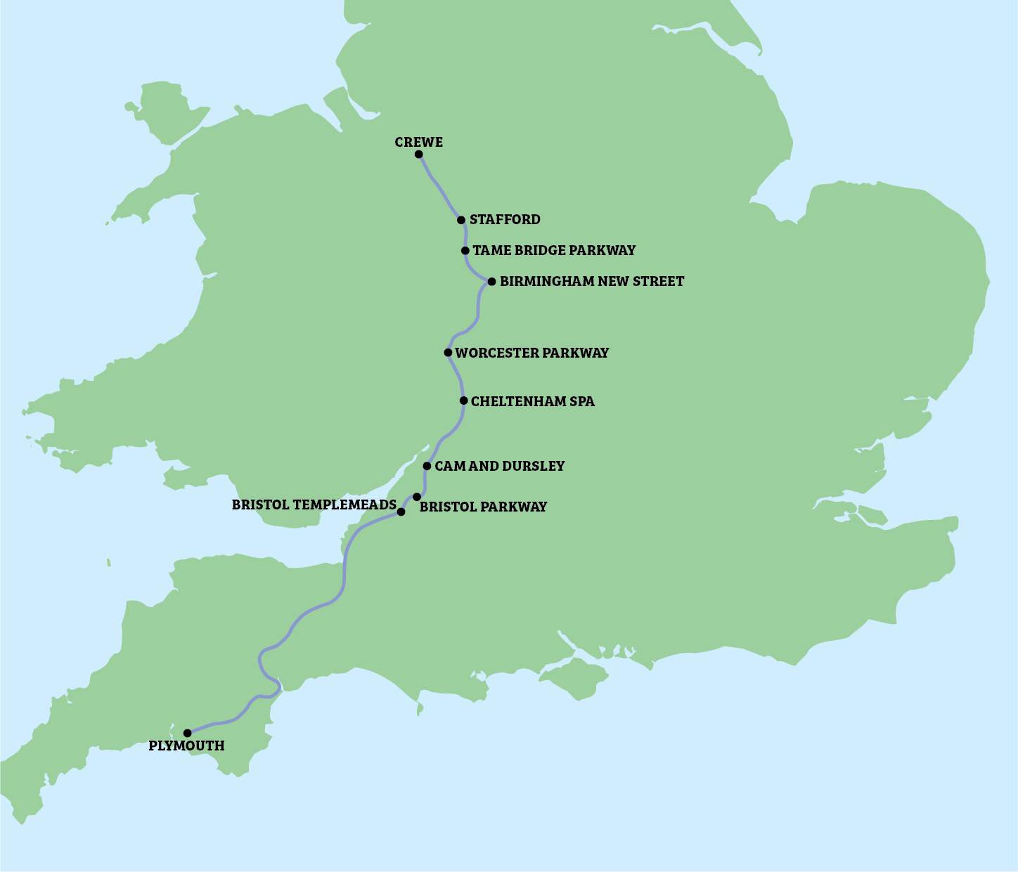 route map