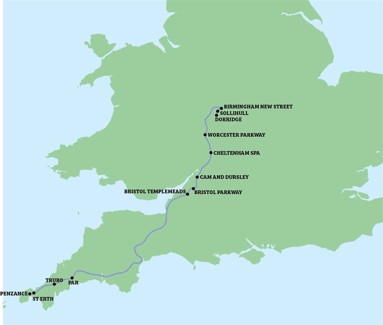 route map