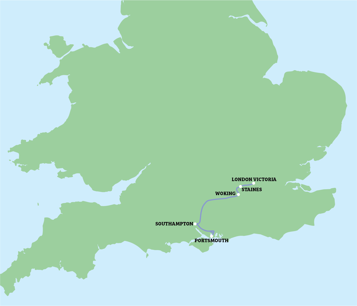 route map
