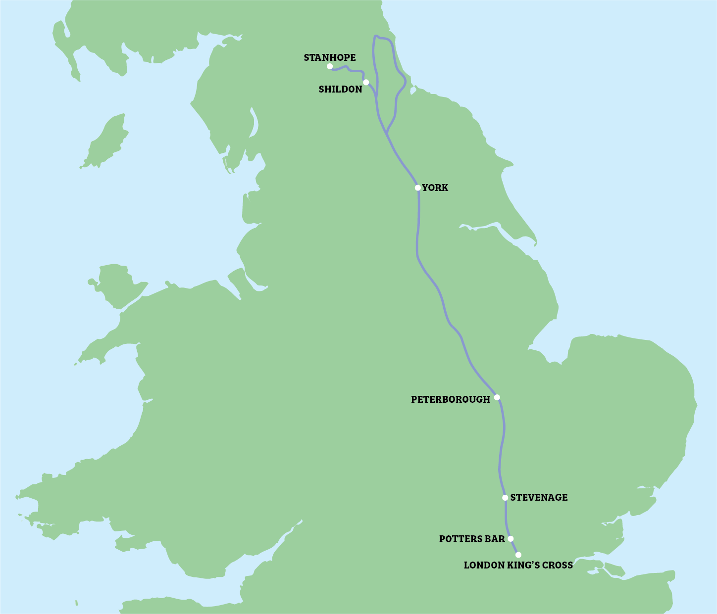 route map