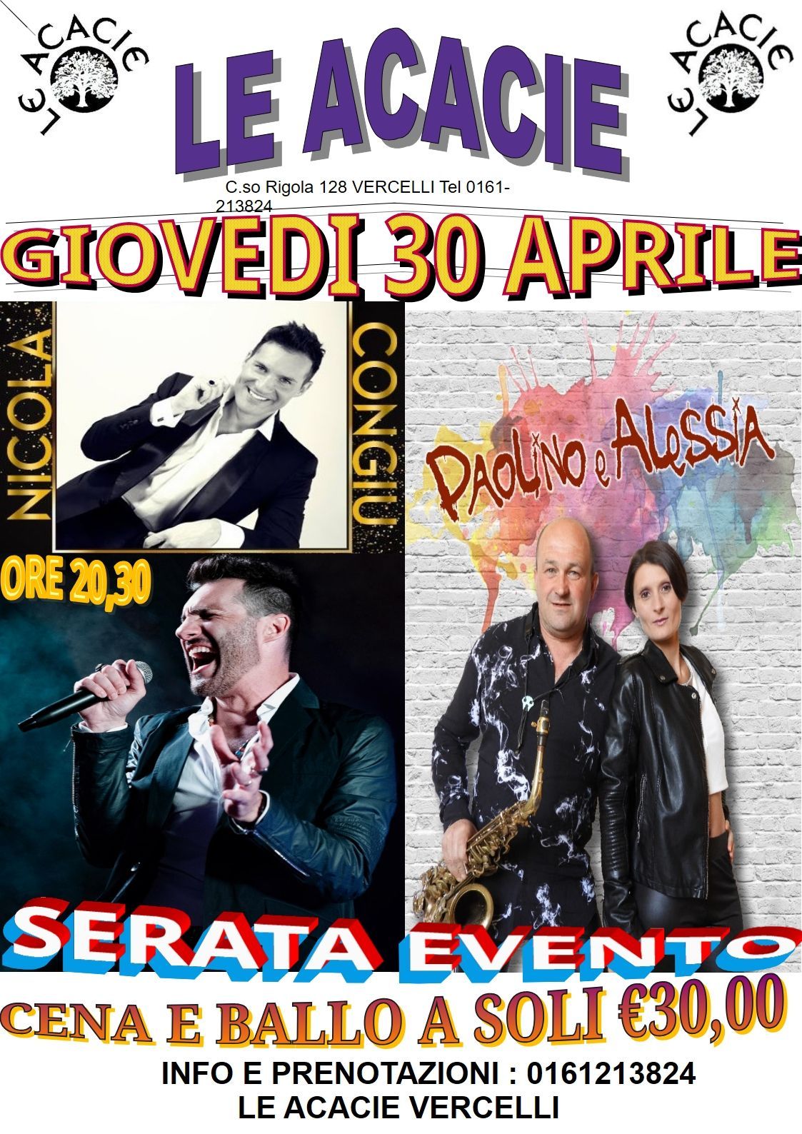 Locandina per l'evento 
