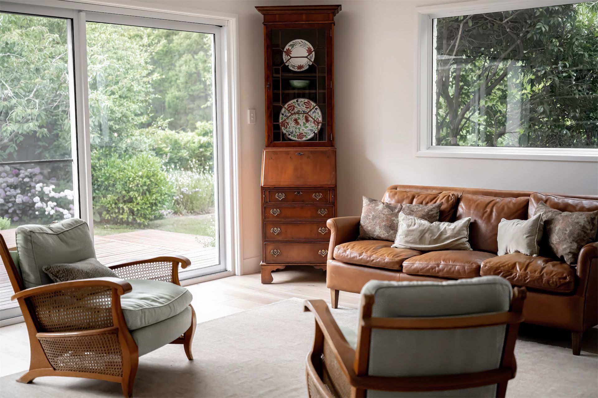 Bright Living Room With Large Windows — Prime Built in Bowral, NSW