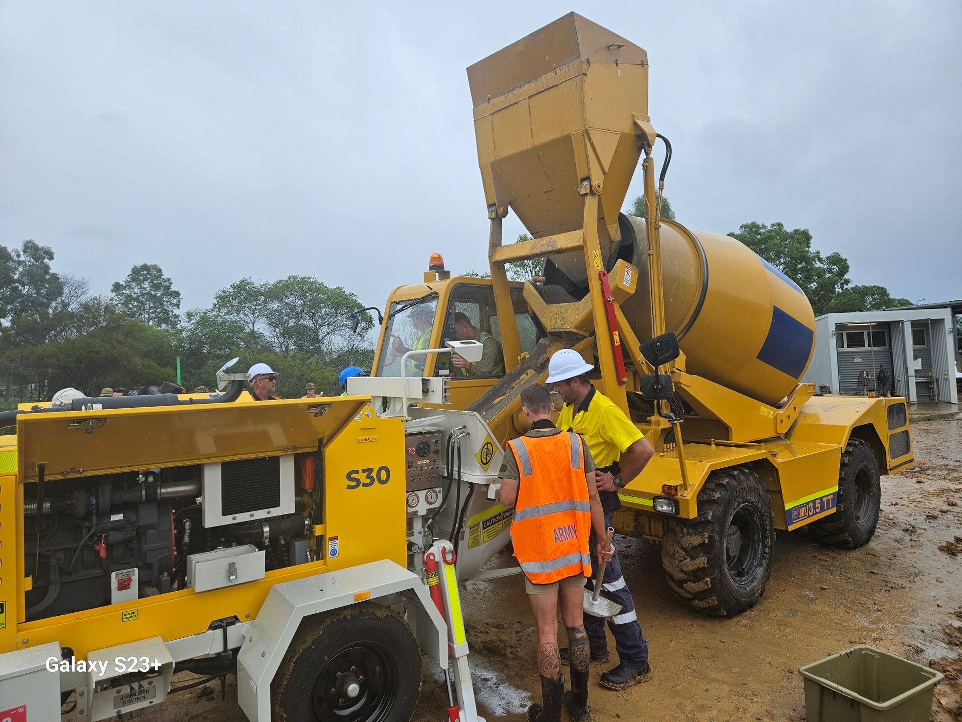 concrete pump