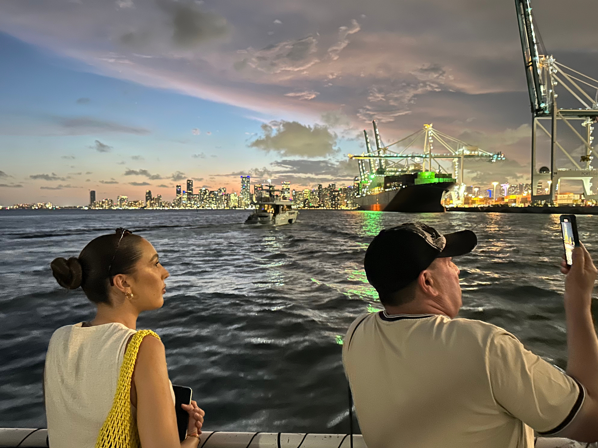 Miami Sunset Cruise Biscayne Bay & Celebrity Homes