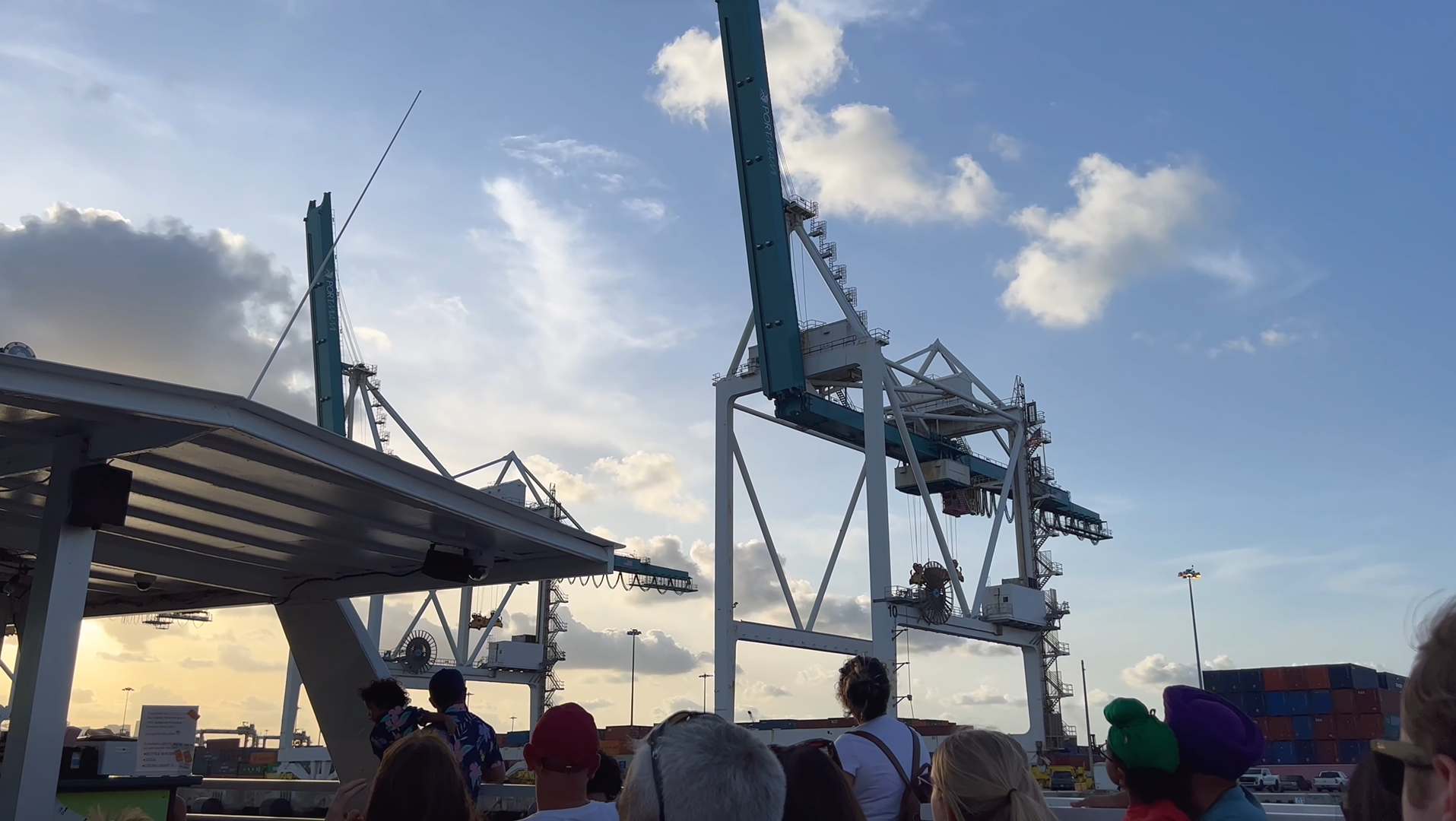 The Port of Miami from Miami Star Island Cruises