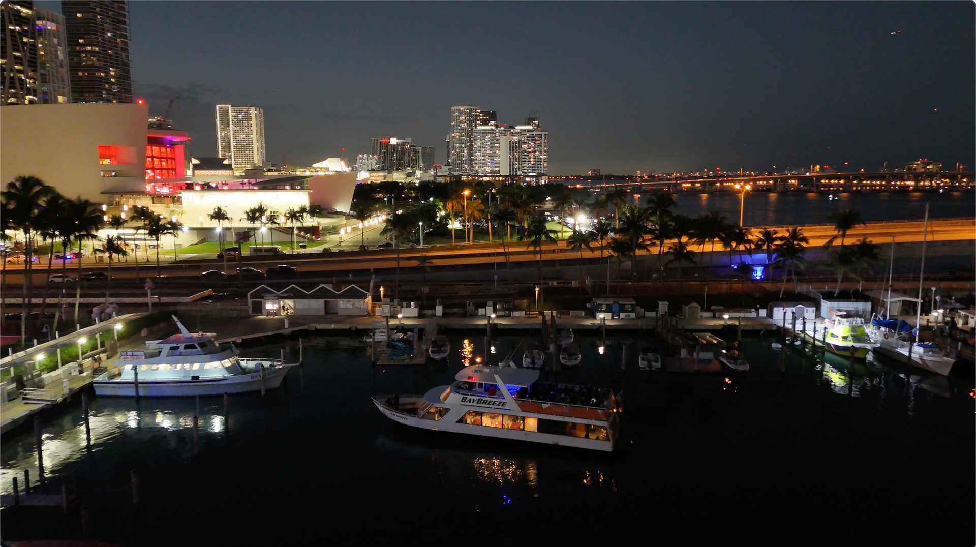 each boat has a cash bar.