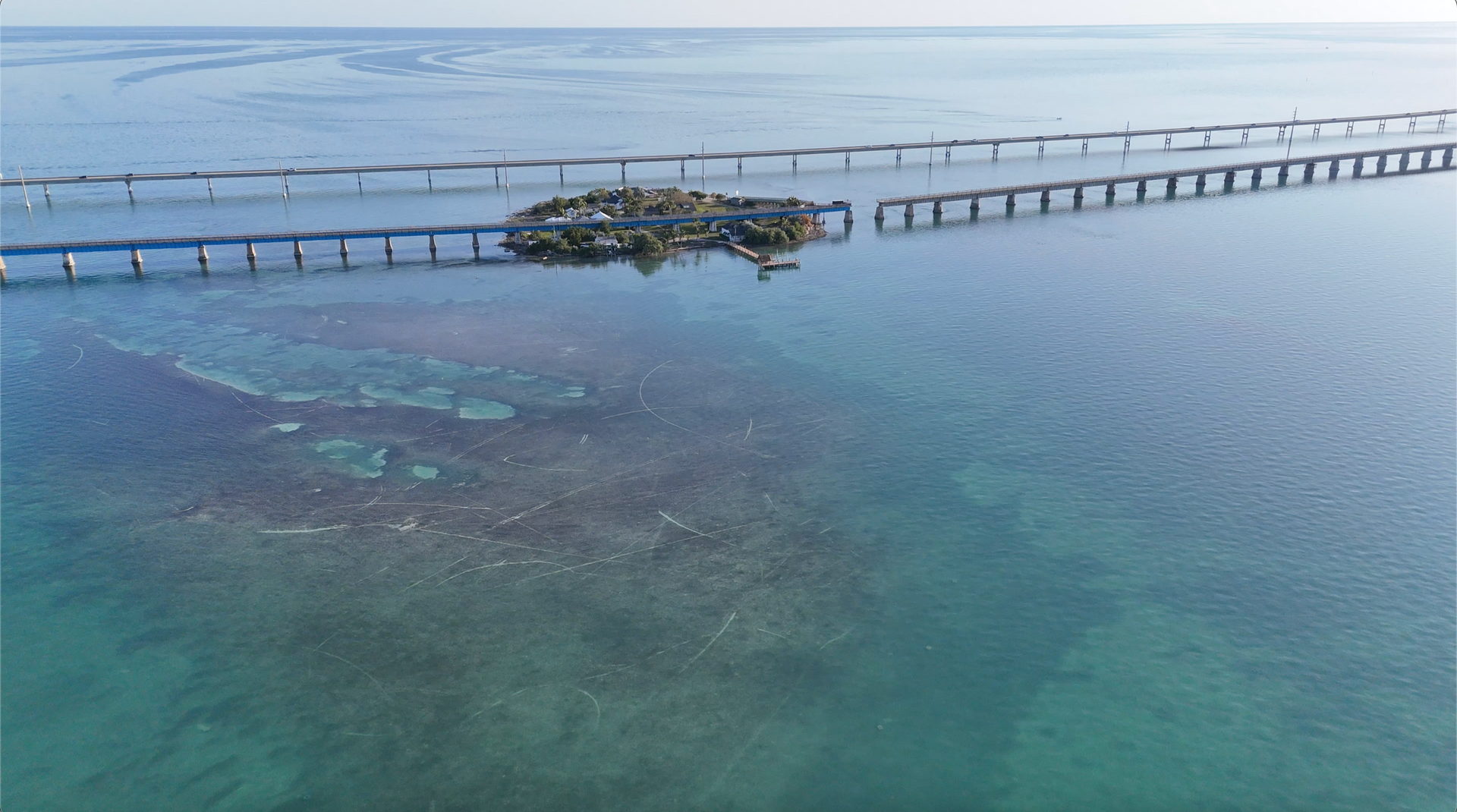 amazing seven mile bridge and the overseas Highway