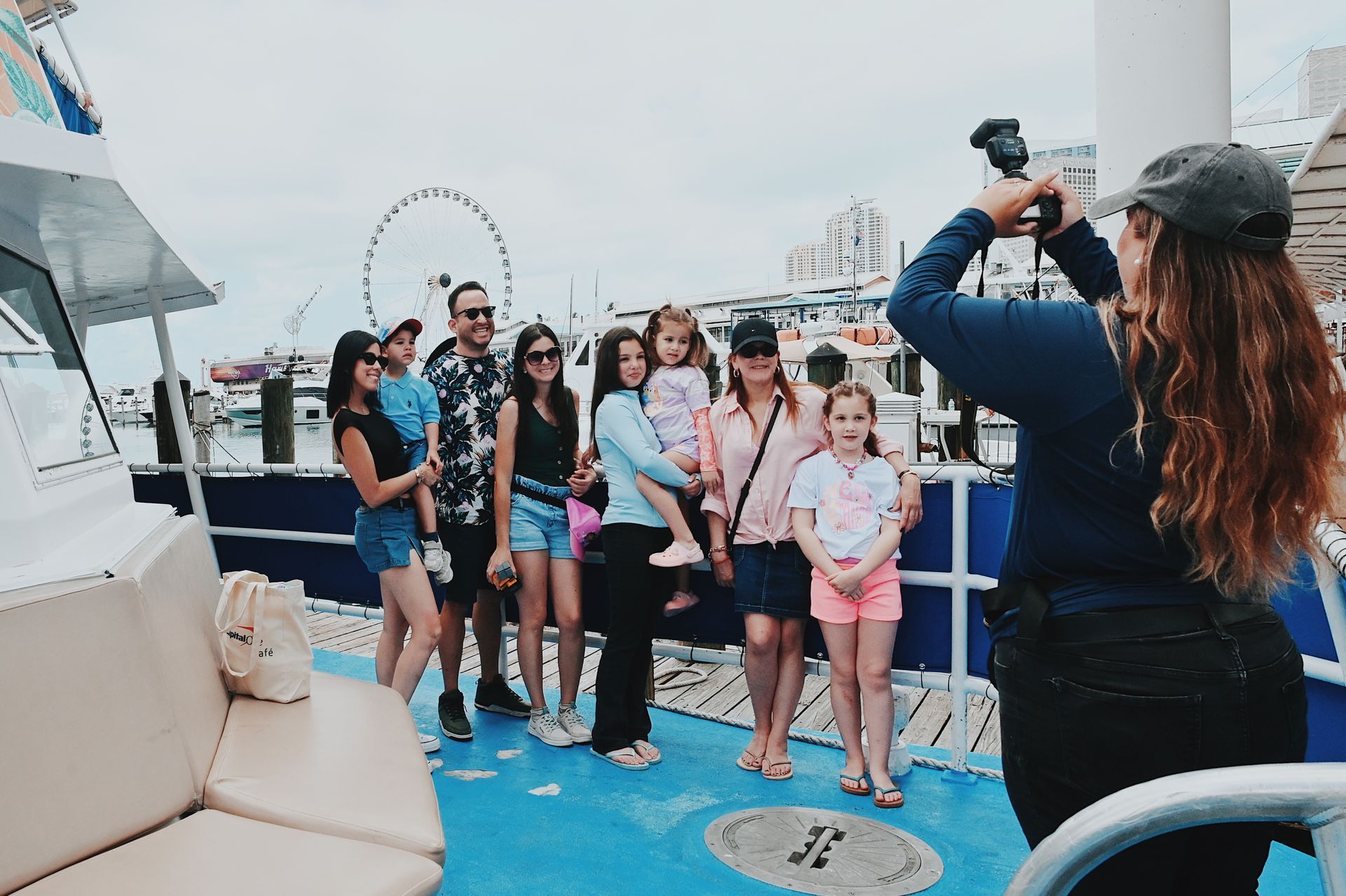 Boarding the Skyline Miami Cruises from Bayride Tours