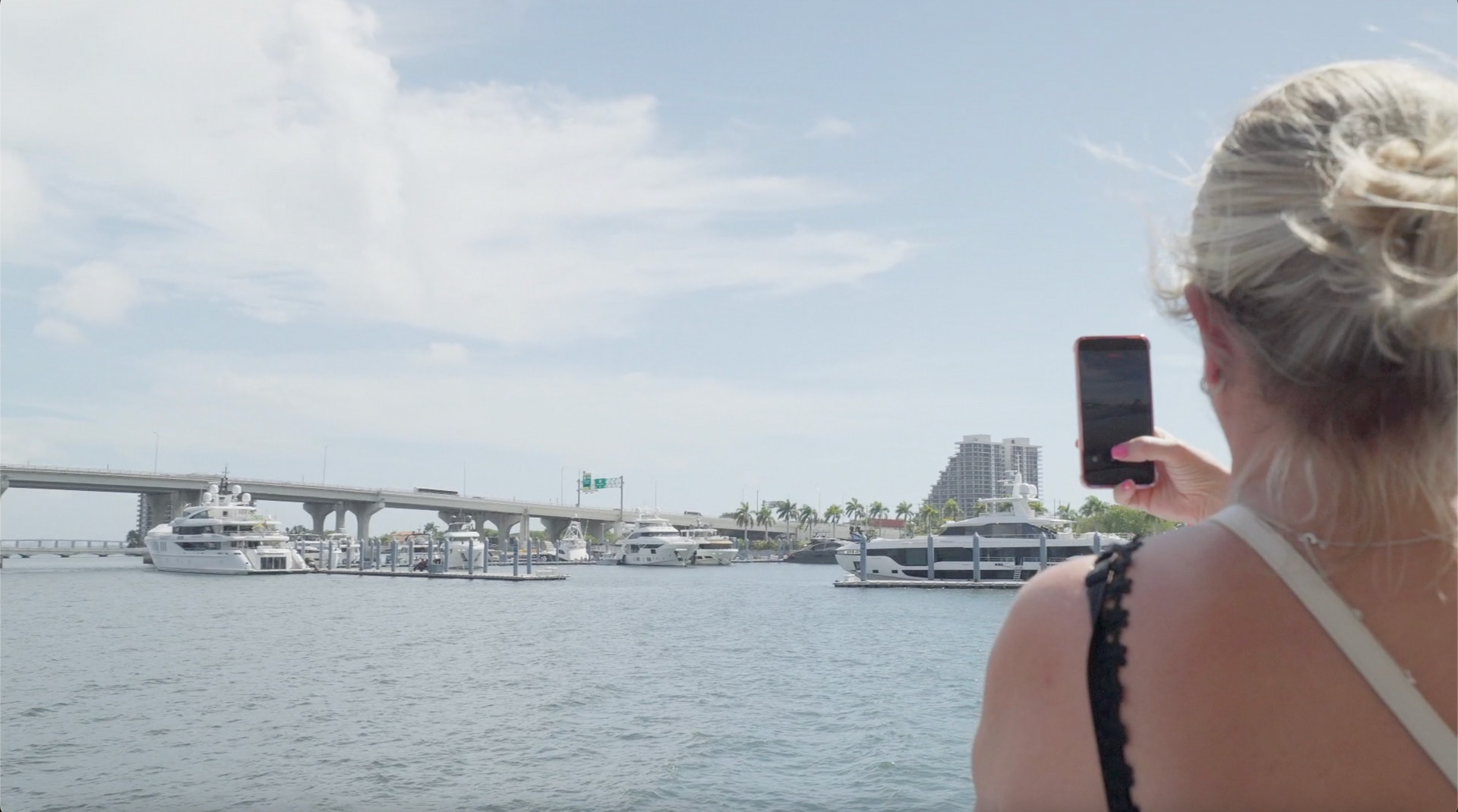 Miami seen from the water