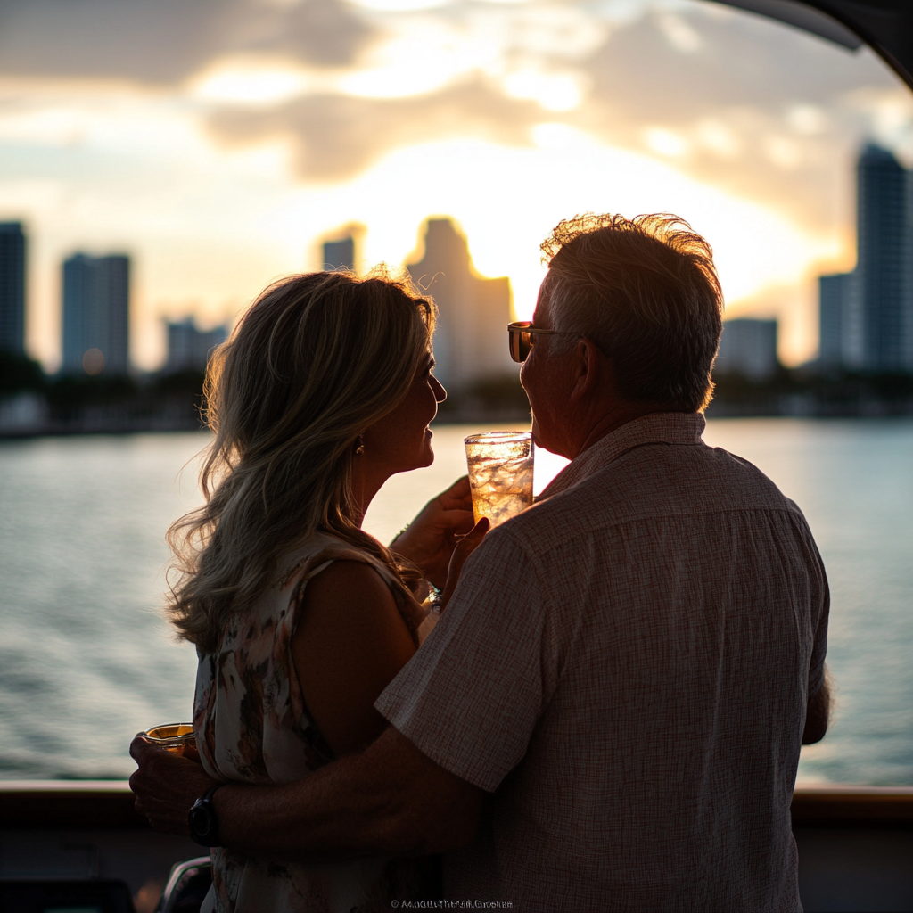 miami boat party, party boat