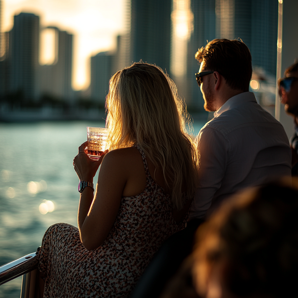 miami boat party, party boat