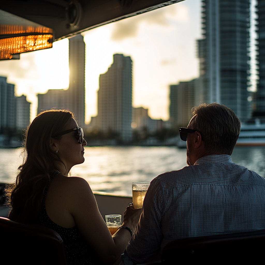 miami boat party, party boat