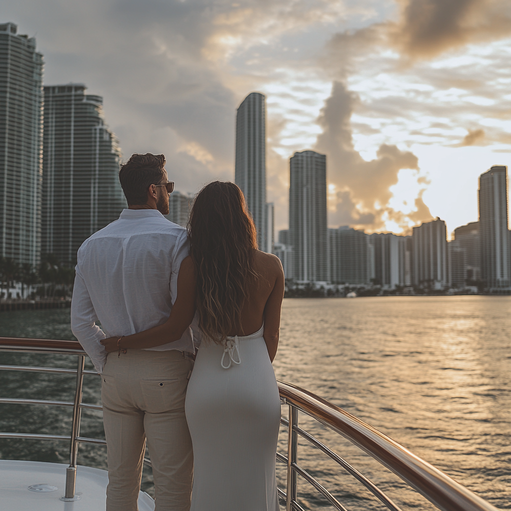 Visit Miami, and enjoy a Miami Skyline Sunset Cruise