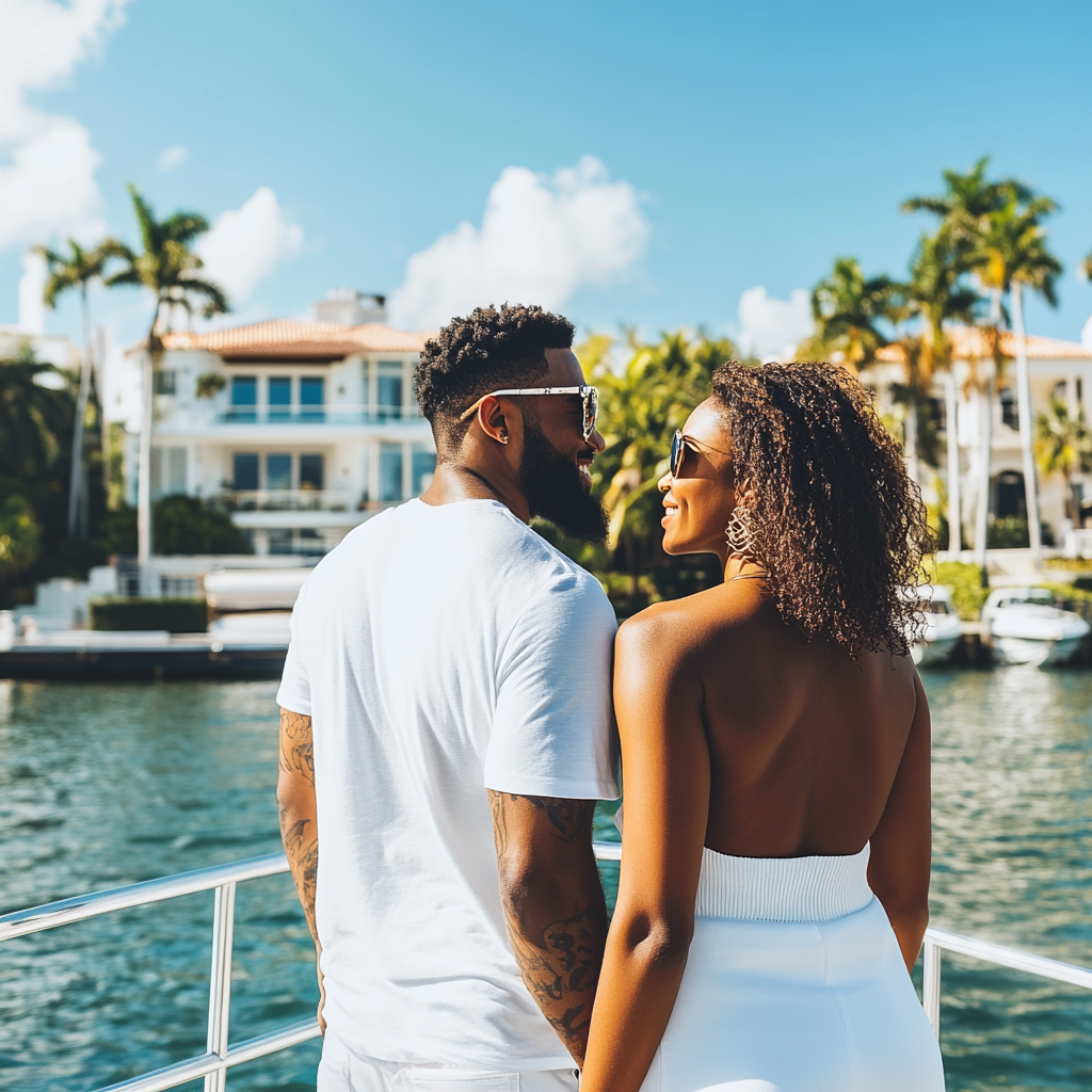 Tourists enjoying the serene waters of Biscayne National Park.