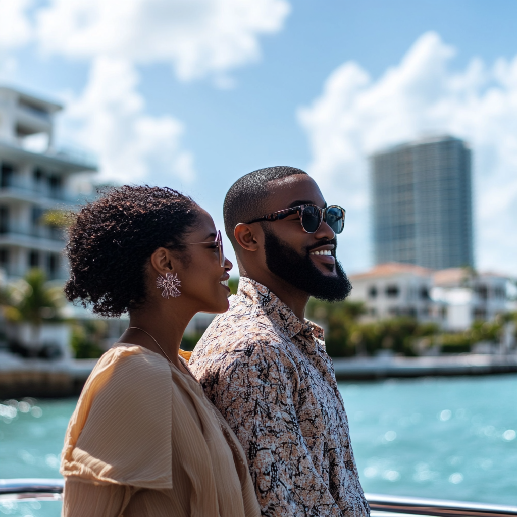 Couple on Miami Sightseeing Cruises