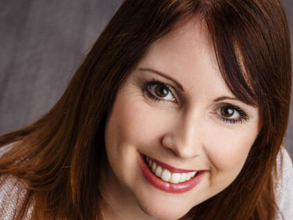 woman smiling face