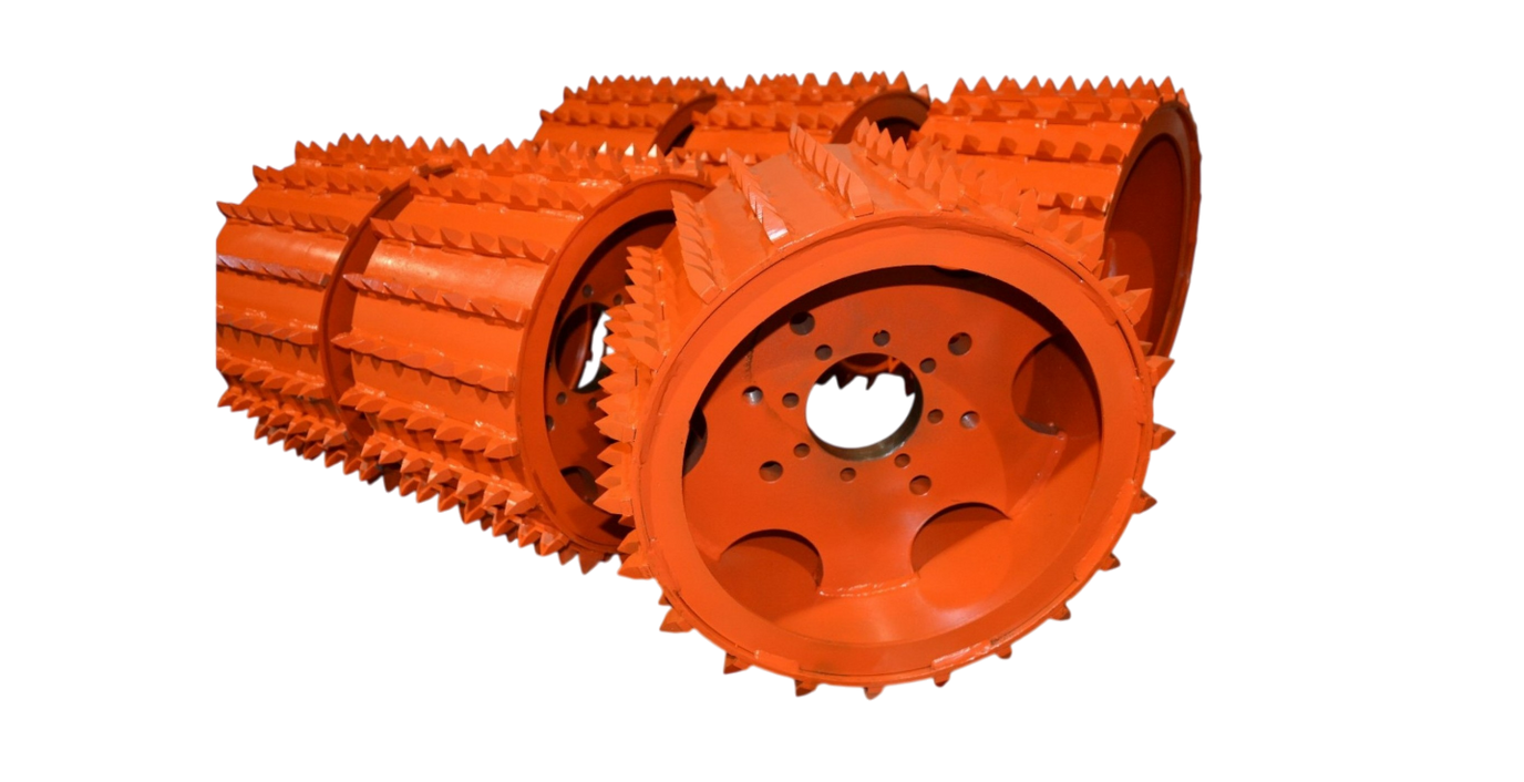 Johnson feed rolls compatible with Cambio debarker machines.