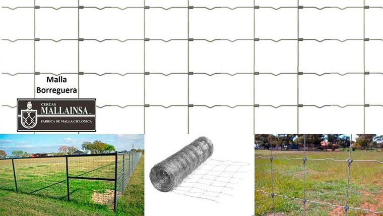CERCAS MALLAINSA  - MALLA BORREGUERA