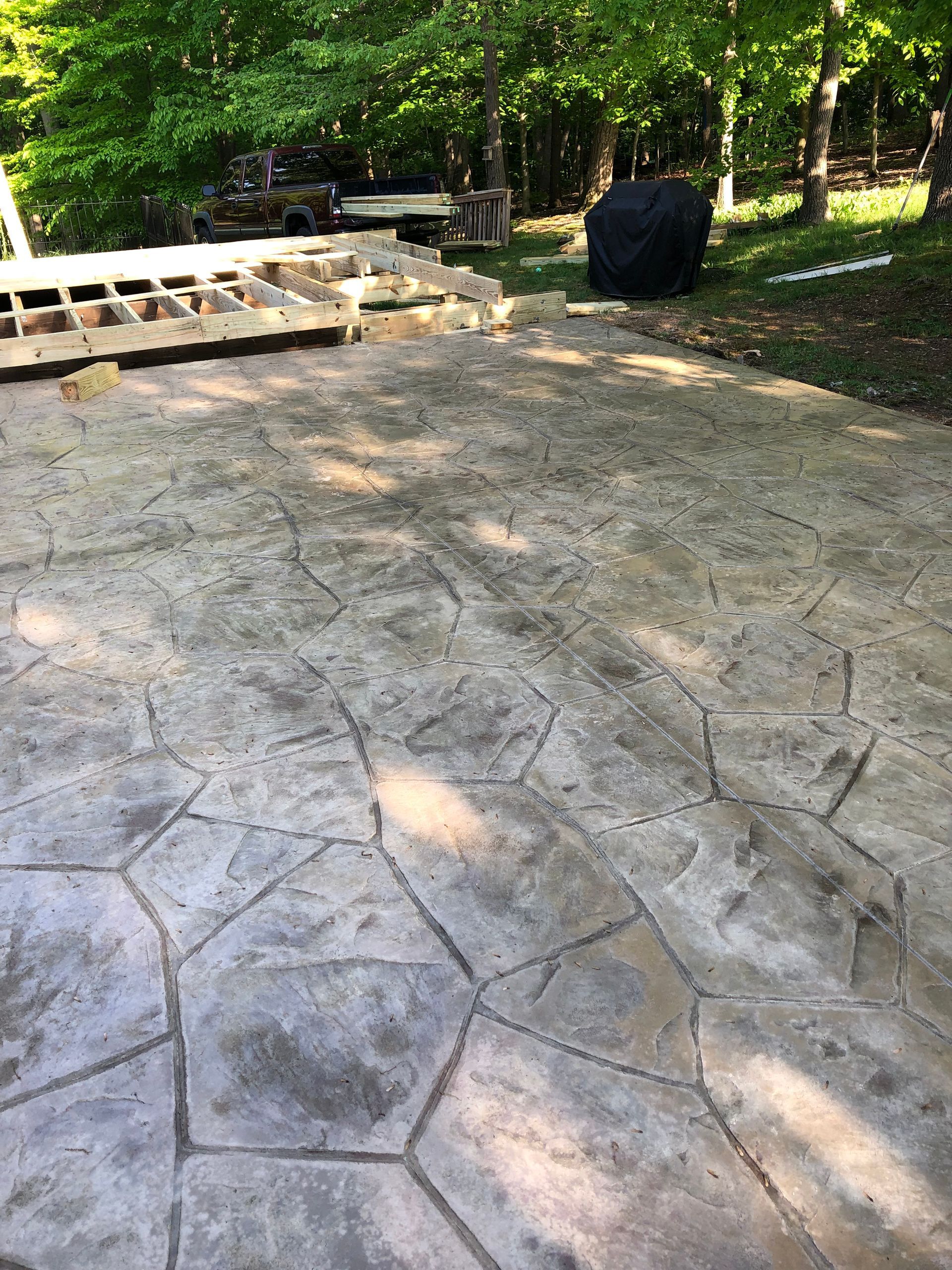 Concrete pool