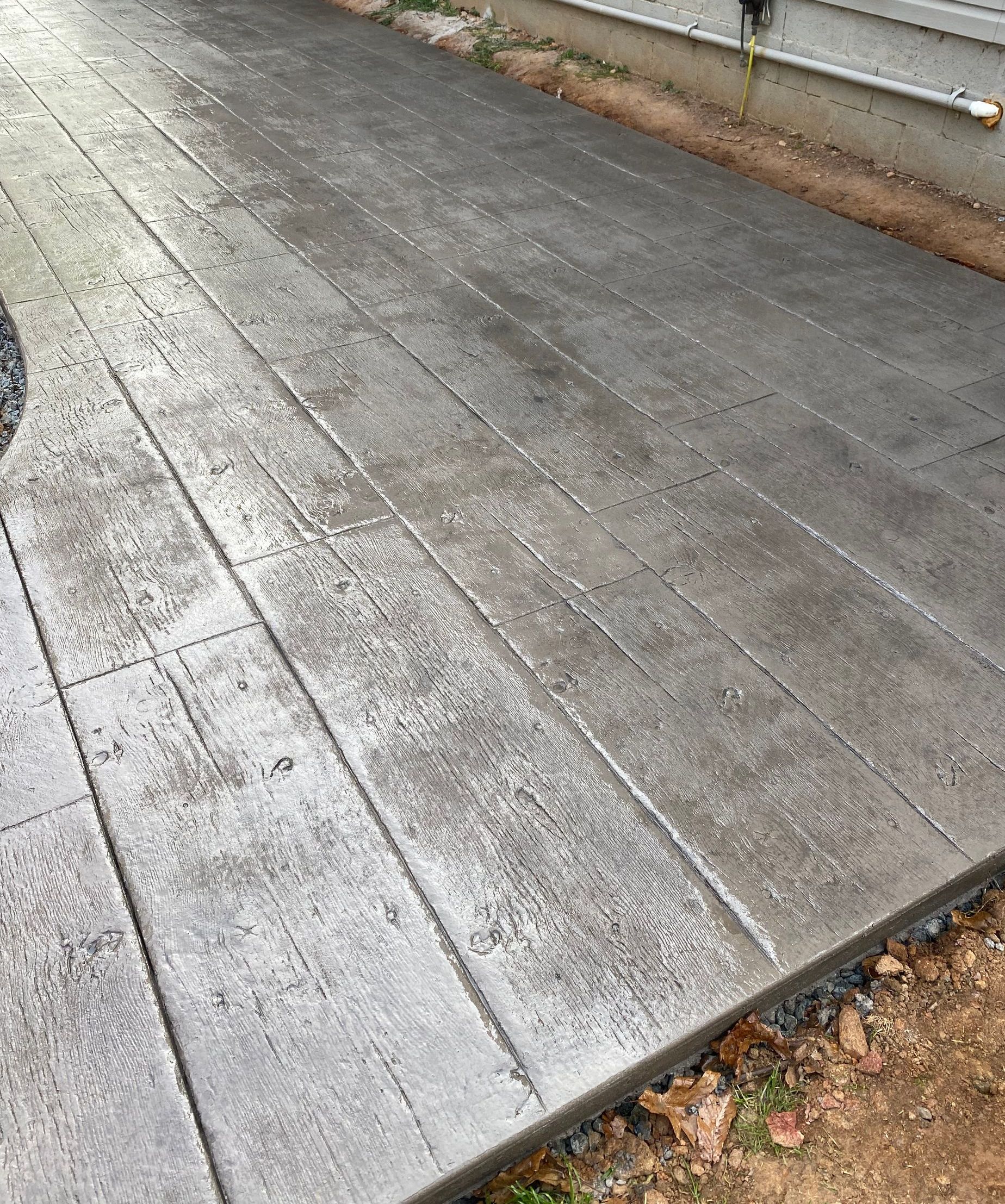 concrete driveway installed in bel air, MD