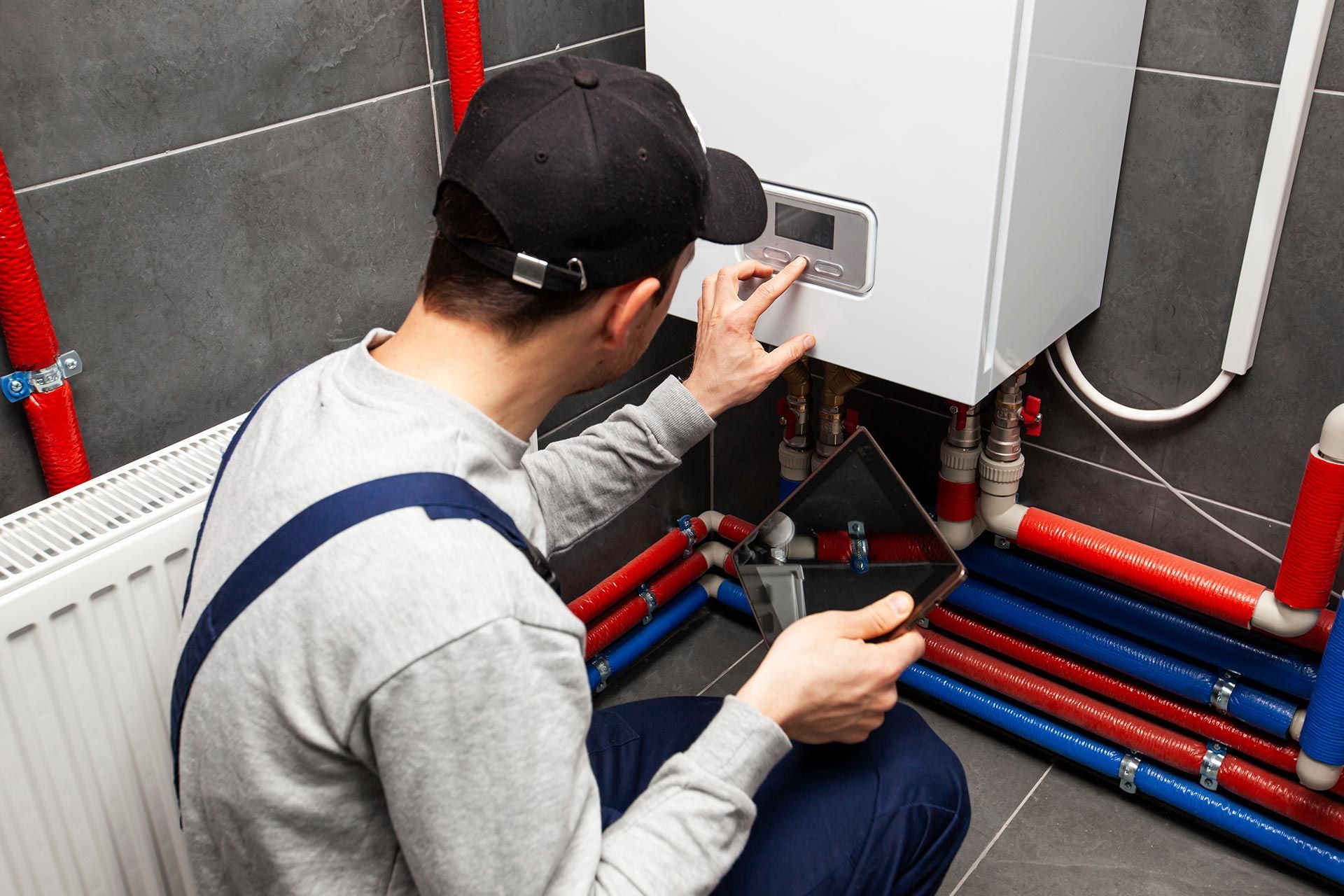 Checking Water Heater