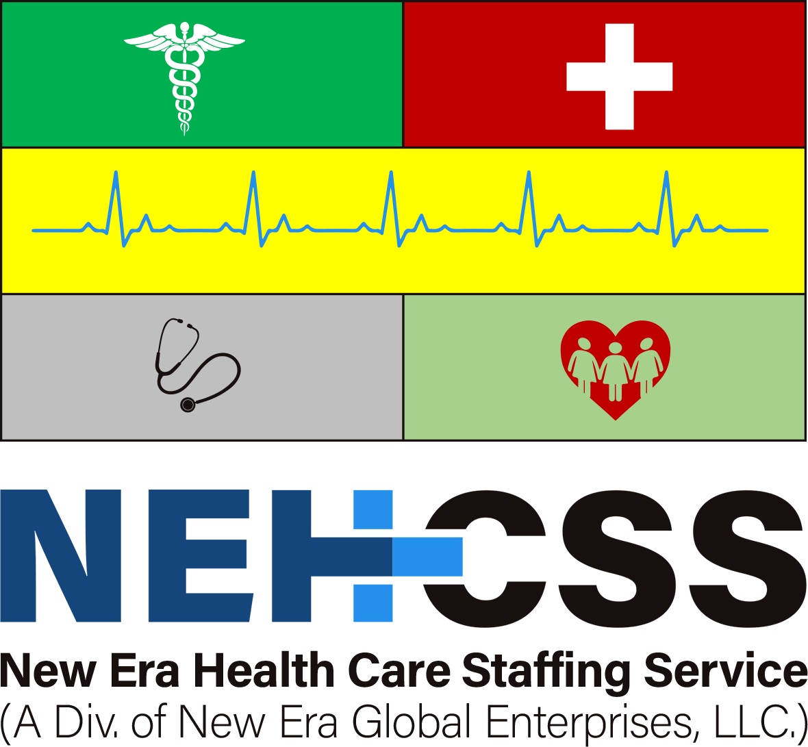 New Era HealthCare Staffing Services Logo New Era HealthCare Staffing Services