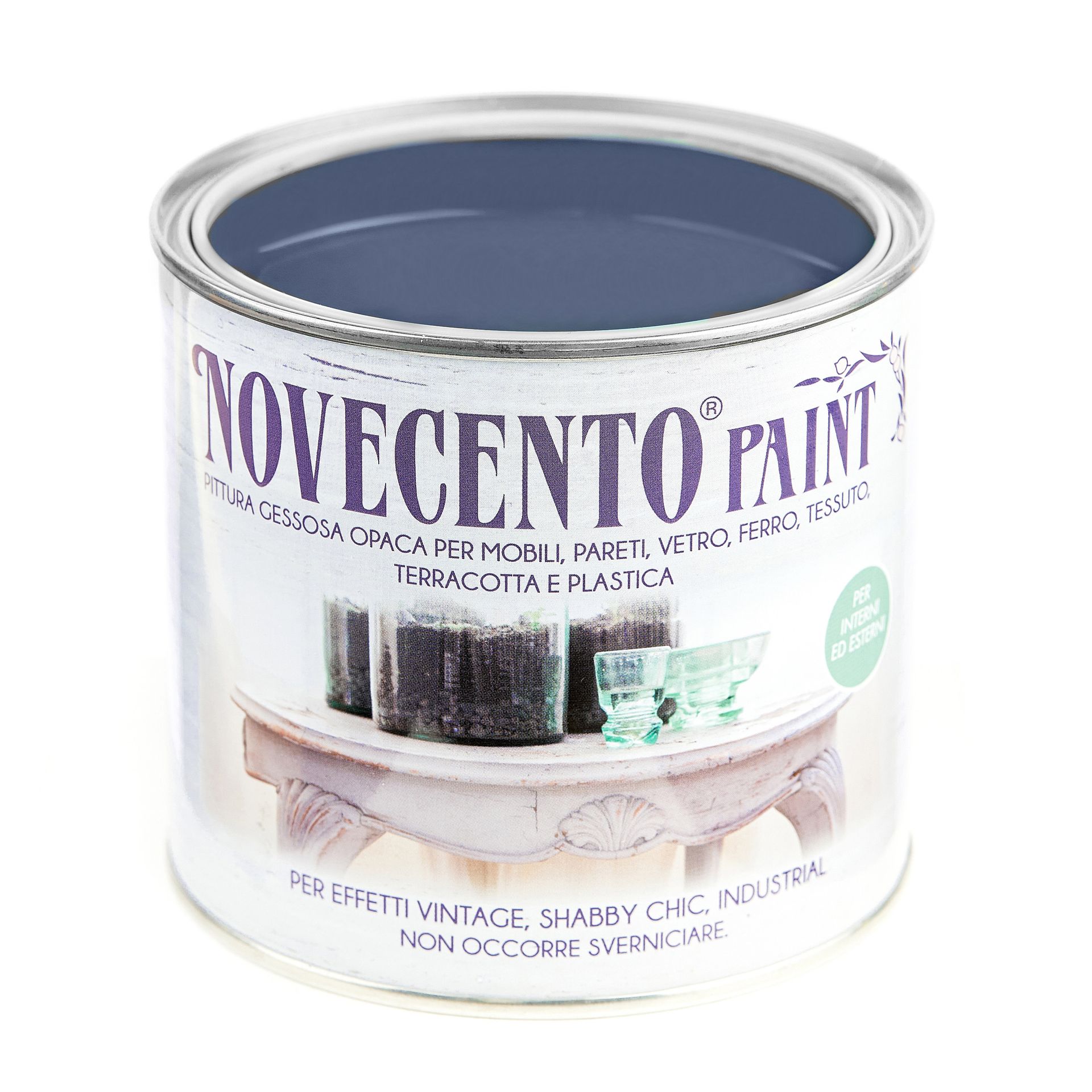 vernicia senza carteggiare novecento paint blu impero